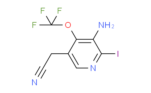 AM219351 | 1804577-29-4 | 3-Amino-2-iodo-4-(trifluoromethoxy)pyridine-5-acetonitrile
