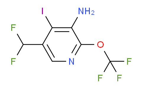 AM219355 | 1803440-93-8 | 3-Amino-5-(difluoromethyl)-4-iodo-2-(trifluoromethoxy)pyridine