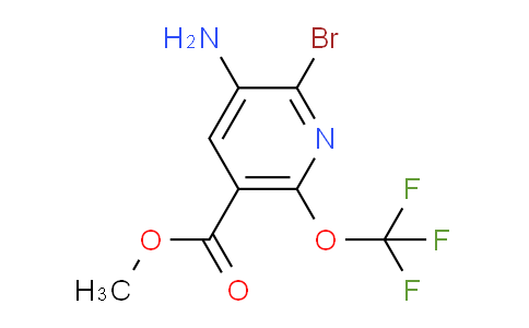 AM219391 | 1806184-77-9 | Methyl 3-amino-2-bromo-6-(trifluoromethoxy)pyridine-5-carboxylate