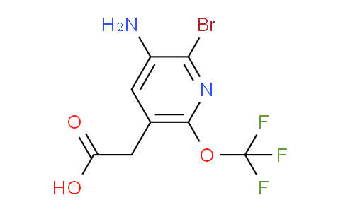 AM219400 | 1803918-62-8 | 3-Amino-2-bromo-6-(trifluoromethoxy)pyridine-5-acetic acid