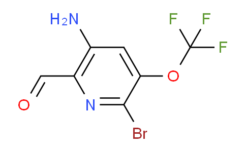 AM219405 | 1803632-90-7 | 5-Amino-2-bromo-3-(trifluoromethoxy)pyridine-6-carboxaldehyde