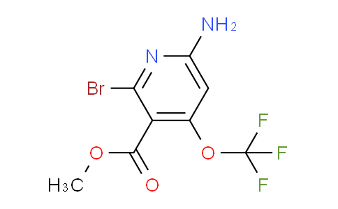 Methyl 6-amino-2-bromo-4-(trifluoromethoxy)pyridine-3-carboxylate