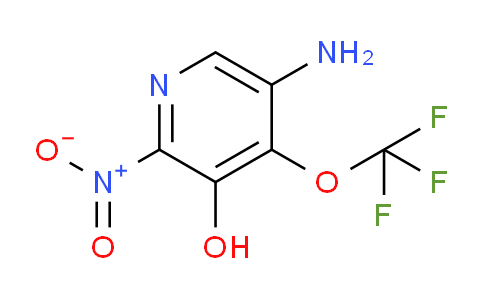 5-Amino-3-hydroxy-2-nitro-4-(trifluoromethoxy)pyridine