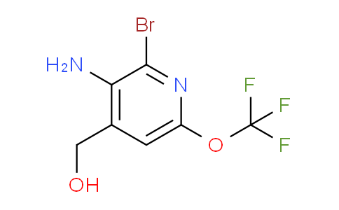 3-Amino-2-bromo-6-(trifluoromethoxy)pyridine-4-methanol