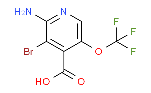 AM219416 | 1804524-94-4 | 2-Amino-3-bromo-5-(trifluoromethoxy)pyridine-4-carboxylic acid