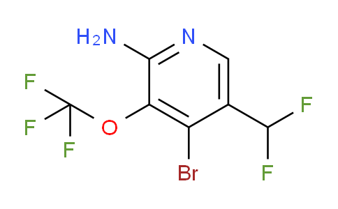 AM219424 | 1803548-35-7 | 2-Amino-4-bromo-5-(difluoromethyl)-3-(trifluoromethoxy)pyridine