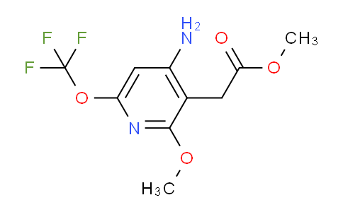 AM21944 | 1804387-73-2 | Methyl 4-amino-2-methoxy-6-(trifluoromethoxy)pyridine-3-acetate