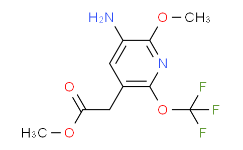AM21945 | 1803707-71-2 | Methyl 3-amino-2-methoxy-6-(trifluoromethoxy)pyridine-5-acetate
