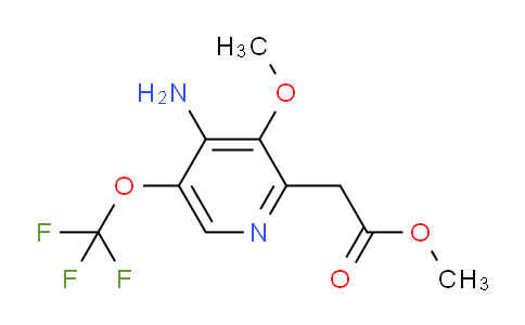 AM21947 | 1803986-06-2 | Methyl 4-amino-3-methoxy-5-(trifluoromethoxy)pyridine-2-acetate