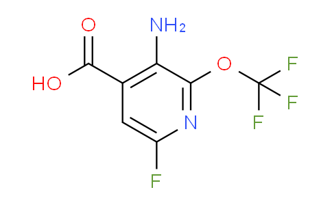 AM219470 | 1803675-55-9 | 3-Amino-6-fluoro-2-(trifluoromethoxy)pyridine-4-carboxylic acid