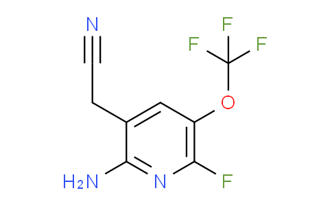 AM219482 | 1804018-62-9 | 2-Amino-6-fluoro-5-(trifluoromethoxy)pyridine-3-acetonitrile