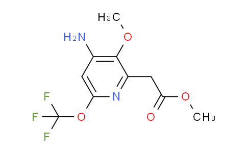 AM21949 | 1803629-10-8 | Methyl 4-amino-3-methoxy-6-(trifluoromethoxy)pyridine-2-acetate
