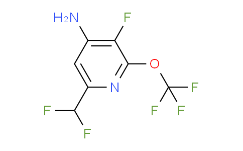 AM219491 | 1805948-30-4 | 4-Amino-6-(difluoromethyl)-3-fluoro-2-(trifluoromethoxy)pyridine