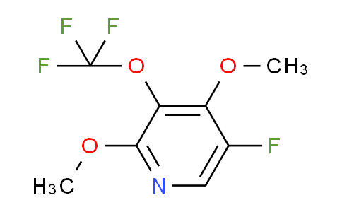 AM219497 | 1804004-96-3 | 2,4-Dimethoxy-5-fluoro-3-(trifluoromethoxy)pyridine