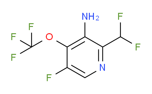 AM219498 | 1804587-67-4 | 3-Amino-2-(difluoromethyl)-5-fluoro-4-(trifluoromethoxy)pyridine