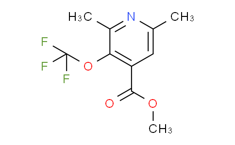 AM219555 | 1804530-18-4 | Methyl 2,6-dimethyl-3-(trifluoromethoxy)pyridine-4-carboxylate