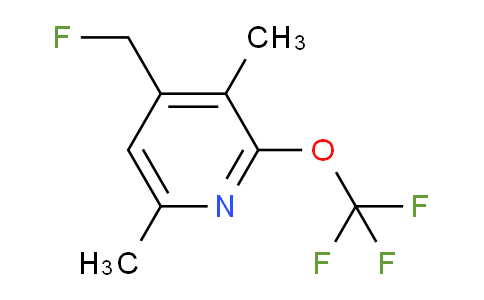 3,6-Dimethyl-4-(fluoromethyl)-2-(trifluoromethoxy)pyridine