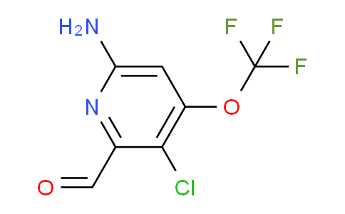 6-Amino-3-chloro-4-(trifluoromethoxy)pyridine-2-carboxaldehyde