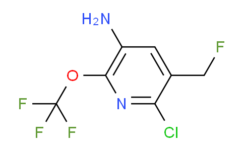 AM219581 | 1803455-73-3 | 5-Amino-2-chloro-3-(fluoromethyl)-6-(trifluoromethoxy)pyridine