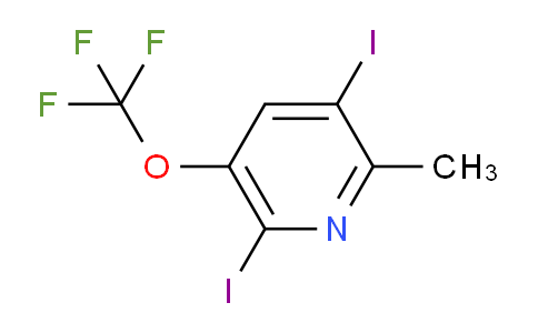 AM219641 | 1804025-27-1 | 3,6-Diiodo-2-methyl-5-(trifluoromethoxy)pyridine