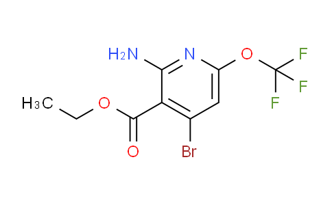 AM219659 | 1804526-82-6 | Ethyl 2-amino-4-bromo-6-(trifluoromethoxy)pyridine-3-carboxylate