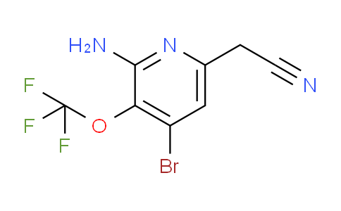 AM219686 | 1803676-07-4 | 2-Amino-4-bromo-3-(trifluoromethoxy)pyridine-6-acetonitrile