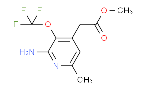AM21969 | 1804602-13-8 | Methyl 2-amino-6-methyl-3-(trifluoromethoxy)pyridine-4-acetate