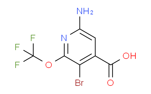AM219696 | 1804455-56-8 | 6-Amino-3-bromo-2-(trifluoromethoxy)pyridine-4-carboxylic acid