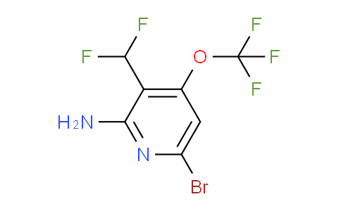 AM219699 | 1804016-20-3 | 2-Amino-6-bromo-3-(difluoromethyl)-4-(trifluoromethoxy)pyridine