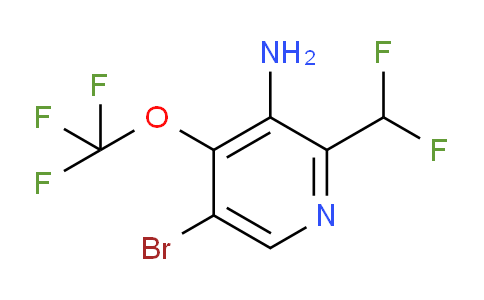 AM219702 | 1803631-39-1 | 3-Amino-5-bromo-2-(difluoromethyl)-4-(trifluoromethoxy)pyridine