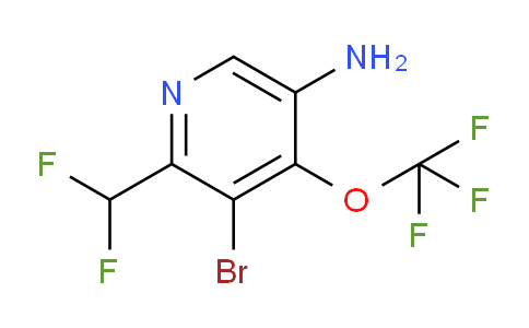 AM219724 | 1804454-32-7 | 5-Amino-3-bromo-2-(difluoromethyl)-4-(trifluoromethoxy)pyridine