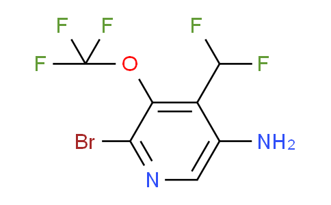 AM219726 | 1803925-09-8 | 5-Amino-2-bromo-4-(difluoromethyl)-3-(trifluoromethoxy)pyridine