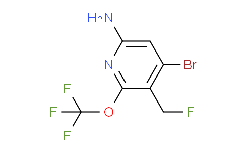 AM219739 | 1804609-71-9 | 6-Amino-4-bromo-3-(fluoromethyl)-2-(trifluoromethoxy)pyridine