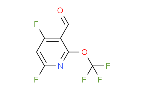 4,6-Difluoro-2-(trifluoromethoxy)pyridine-3-carboxaldehyde