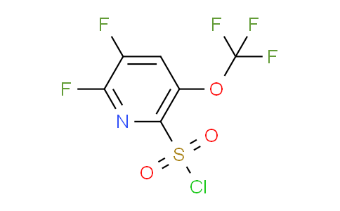 2,3-Difluoro-5-(trifluoromethoxy)pyridine-6-sulfonyl chloride