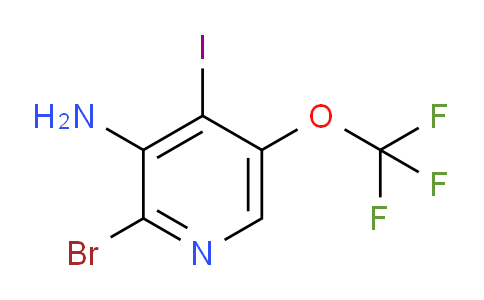 AM219782 | 1805982-11-9 | 3-Amino-2-bromo-4-iodo-5-(trifluoromethoxy)pyridine