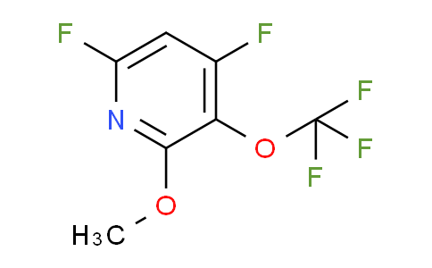 4,6-Difluoro-2-methoxy-3-(trifluoromethoxy)pyridine