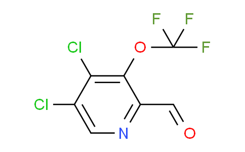 4,5-Dichloro-3-(trifluoromethoxy)pyridine-2-carboxaldehyde