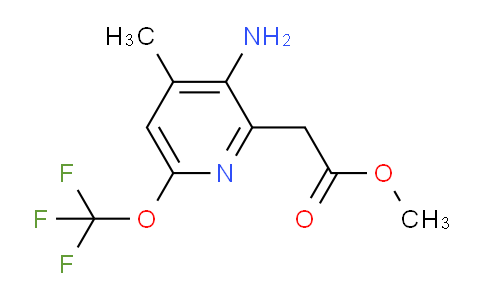 AM21981 | 1804389-38-5 | Methyl 3-amino-4-methyl-6-(trifluoromethoxy)pyridine-2-acetate