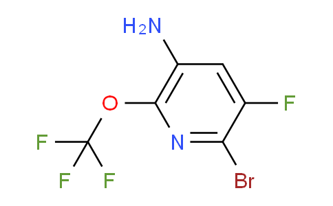 AM219815 | 1804586-68-2 | 5-Amino-2-bromo-3-fluoro-6-(trifluoromethoxy)pyridine