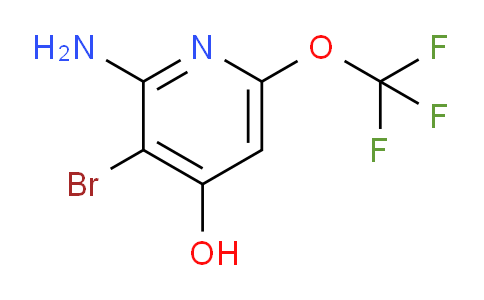 2-Amino-3-bromo-4-hydroxy-6-(trifluoromethoxy)pyridine