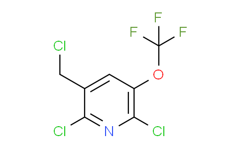 3-(Chloromethyl)-2,6-dichloro-5-(trifluoromethoxy)pyridine