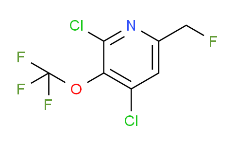2,4-Dichloro-6-(fluoromethyl)-3-(trifluoromethoxy)pyridine