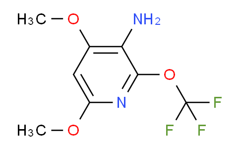 AM219858 | 1804288-58-1 | 3-Amino-4,6-dimethoxy-2-(trifluoromethoxy)pyridine