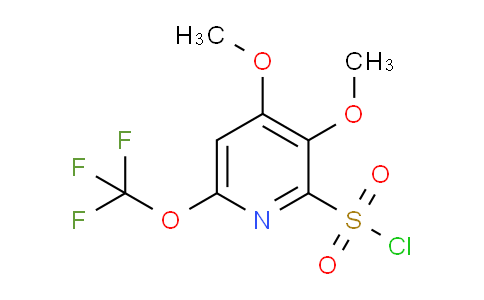 AM219859 | 1804568-43-1 | 3,4-Dimethoxy-6-(trifluoromethoxy)pyridine-2-sulfonyl chloride