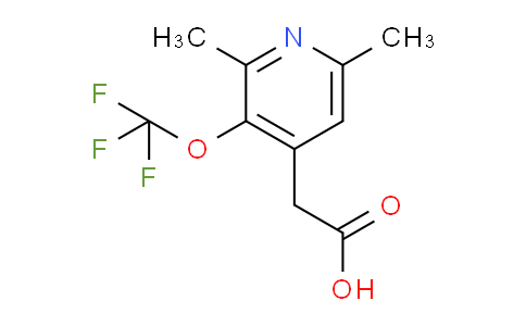 AM219864 | 1806118-58-0 | 2,6-Dimethyl-3-(trifluoromethoxy)pyridine-4-acetic acid
