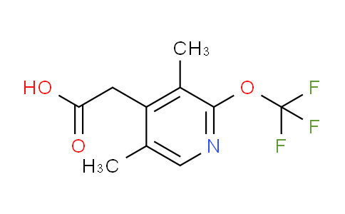 3,5-Dimethyl-2-(trifluoromethoxy)pyridine-4-acetic acid