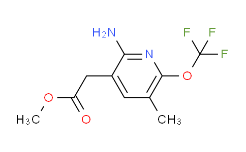 AM21990 | 1803706-41-3 | Methyl 2-amino-5-methyl-6-(trifluoromethoxy)pyridine-3-acetate