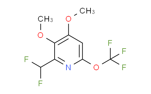 AM219907 | 1804584-79-9 | 3,4-Dimethoxy-2-(difluoromethyl)-6-(trifluoromethoxy)pyridine