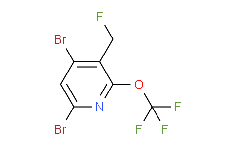 AM219931 | 1804499-17-9 | 4,6-Dibromo-3-(fluoromethyl)-2-(trifluoromethoxy)pyridine